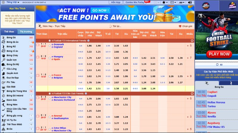 Cá cược SBOBET tại thể thao GI8 Cá cược SBOBET tại thể thao GI8