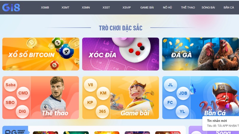Chọn sảnh game và nhấp vào Poker GI8 để bắt đầu Chọn sảnh game và nhấp vào Poker GI8 để bắt đầu