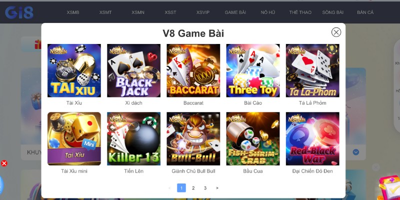 Trải nghiệm game bài đẳng cấp tại sảnh V8 Poker tại GI8 Trải nghiệm game bài đẳng cấp tại sảnh V8 Poker tại GI8