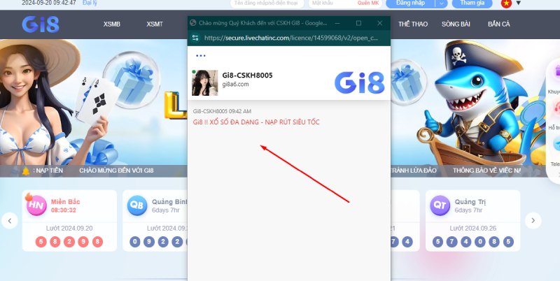 Liên hệ GI8 qua box chat Liên hệ GI8 qua box chat