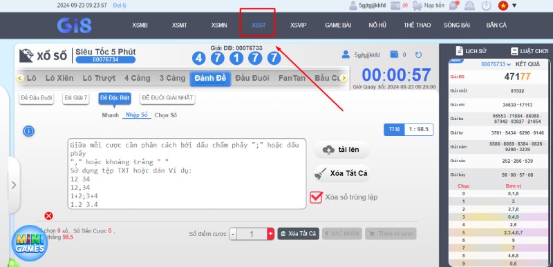 Sảnh xổ số siêu tốc GI8 hấp dẫn người chơi Sảnh xổ số siêu tốc GI8 hấp dẫn người chơi