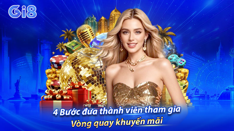 4 Bước đưa thành viên tham gia vòng quay khuyến mãi 4 Bước đưa thành viên tham gia vòng quay khuyến mãi
