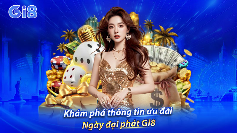 Khám phá thông tin ưu đãi Ngày đại phát GI8 Khám phá thông tin ưu đãi Ngày đại phát GI8