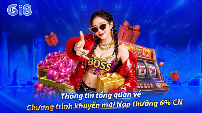 Thông tin tổng quan về chương trình khuyến mãi Nạp thưởng 6% CN Thông tin tổng quan về chương trình khuyến mãi Nạp thưởng 6% CN